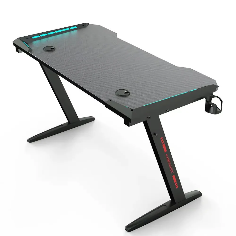 Game Desk style Z avec RGB LED 120/60 CM – Image 5