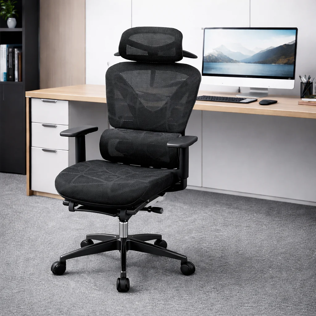 Chaise de Bureau Ergonomique – Confort Premium pour Travail & Gaming – Image 3