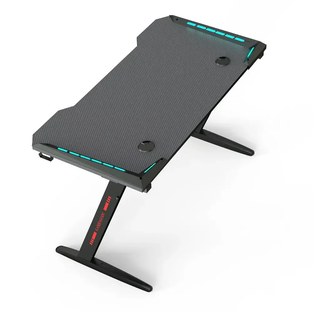 Game Desk style Z avec RGB LED 120/60 CM – Image 3